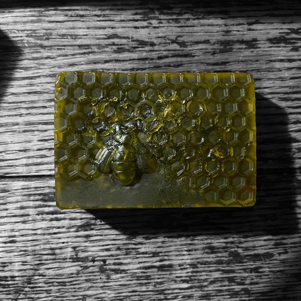 African Black Hemp & Honey Soap